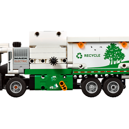 LEGO Technic Mack LR Camion poubelle électrique 42167