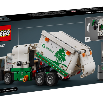 LEGO Technic Mack LR Camion poubelle électrique 42167