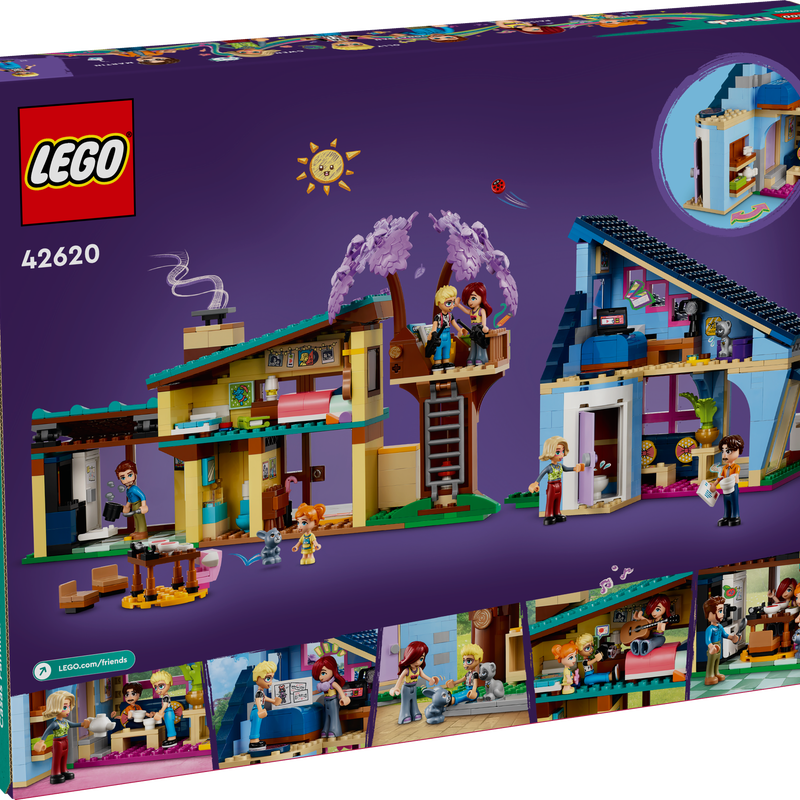 LEGO Olly and Paisley's Family Houses 42620
