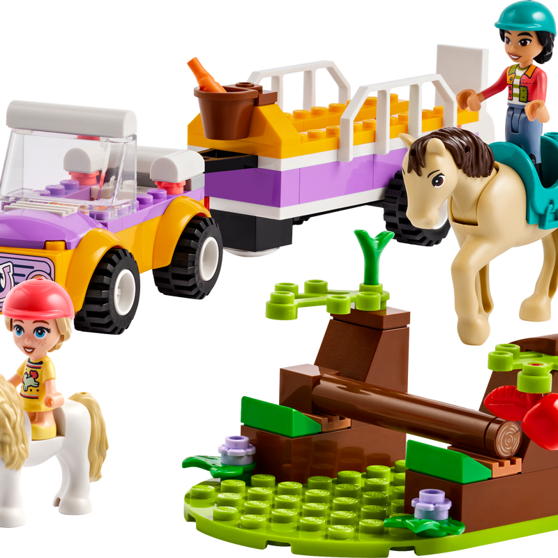 Remorque pour chevaux et poneys LEGO 42634