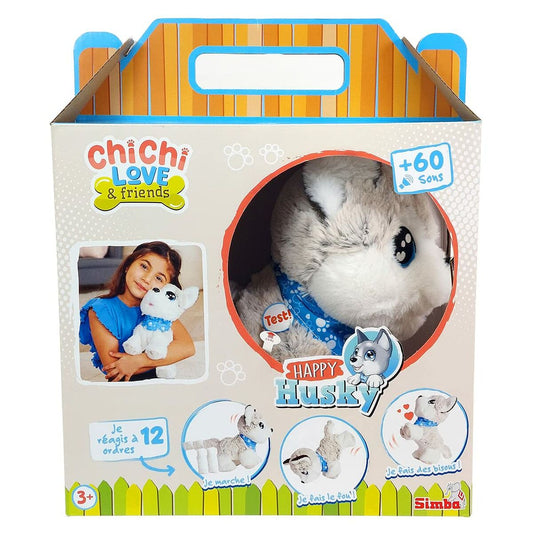 Chi Chi Love Interactieve Husky 30 cm