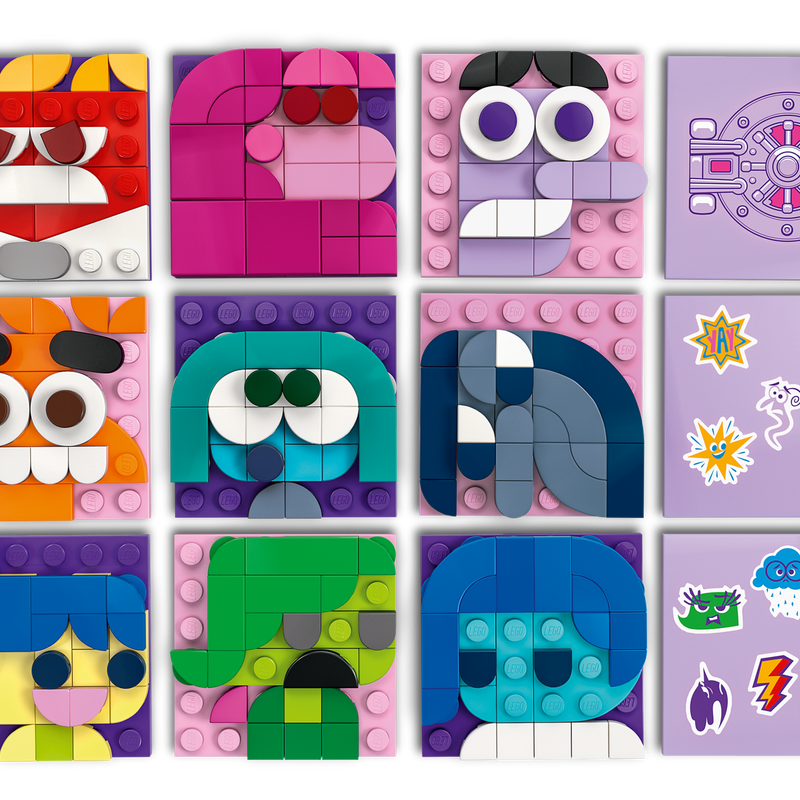 LEGO Inside Out 2 Mood Cubes 43248