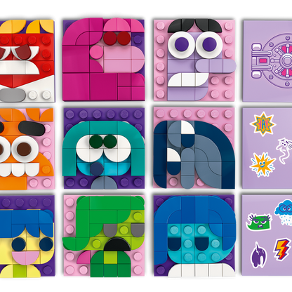 LEGO Inside Out 2 Mood Cubes 43248