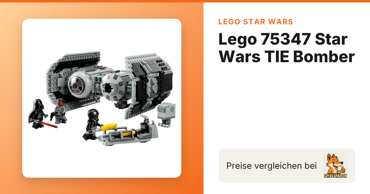 LEGO Star Wars 75347 TIE Bomber