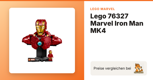LEGO Marvel 76327 Iron Man MK4 Bust