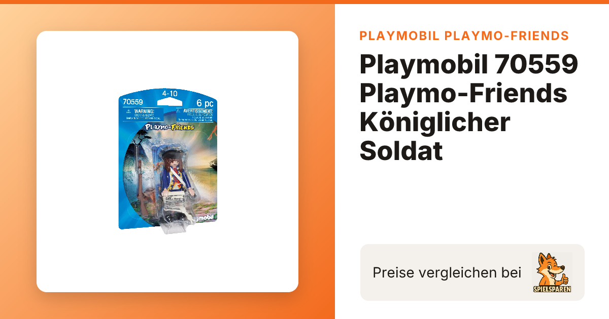 PLAYMOBIL 70559 Koninklijke Soldaat