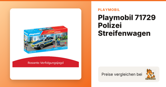 PLAYMOBIL 71729 Politie Patrouilleauto