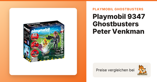 PLAYMOBIL 9347 Ghostbusters Peter Venkman
