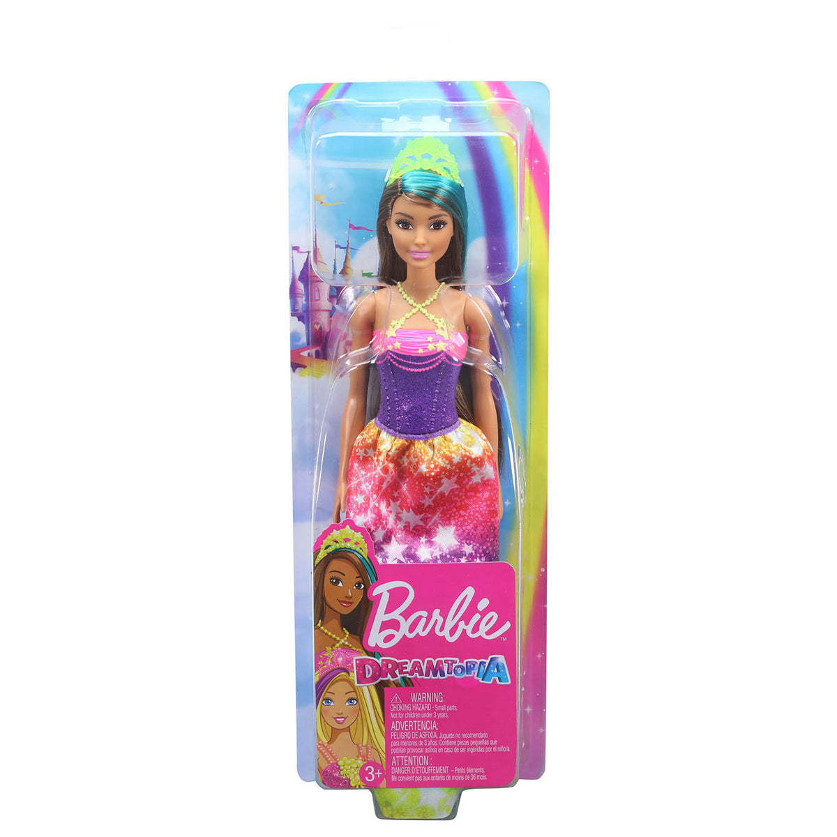 Barbie Dreamtopia Princess Doll with Star Dress - Mattel