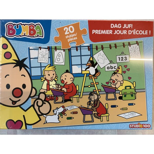 Bumba Puzzel Dag Juf - 20 Stukjes