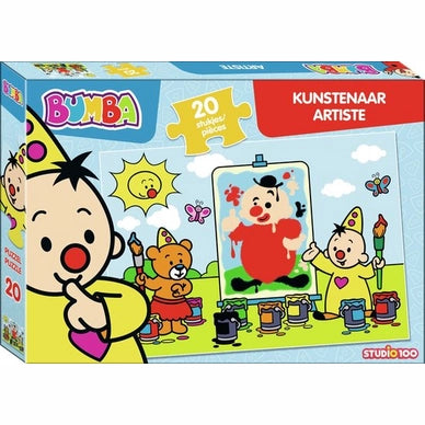 Bumba Puzzel Kunstenaar - 20 Stukjes