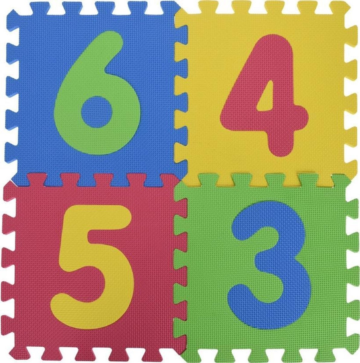 Free and Easy EVA Foam Cijfer Puzzelmat - 9 Stuks
