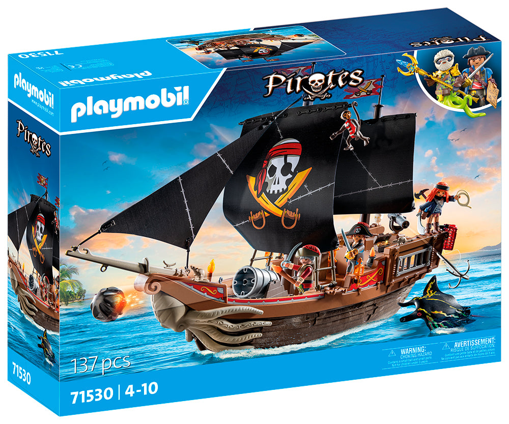 PLAYMOBIL 71530 Groot Piratenschip