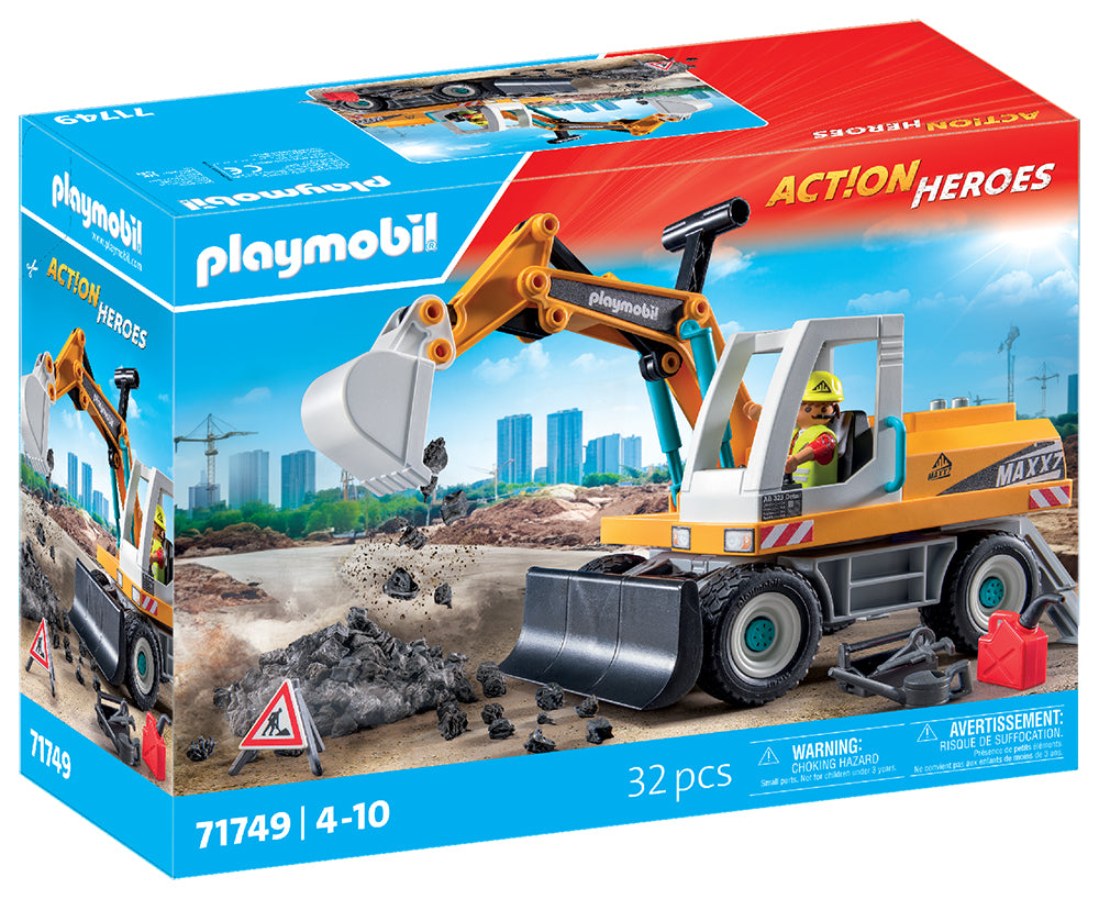 PLAYMOBIL 71749 Grote Graafmachine