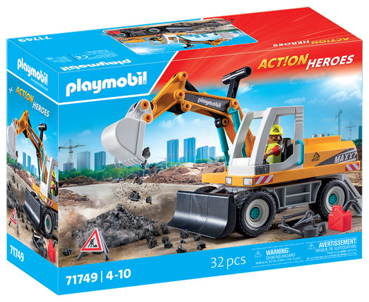 PLAYMOBIL 71749 Grote Graafmachine