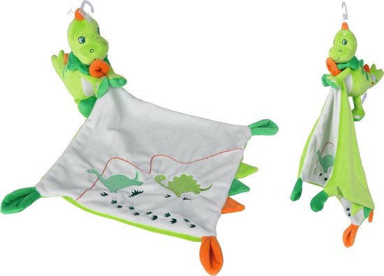 Didouno Lange Knuffeldoek Dinosaurus 40 cm