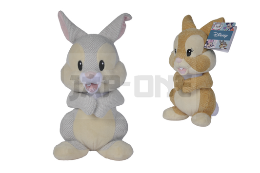 Disney Bambi Thumper / Miss Bunny Gebreide Knuffel 25 cm - Assortiment