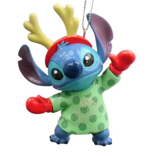 Disney Stitch Kerstornament in Kerstoutfit