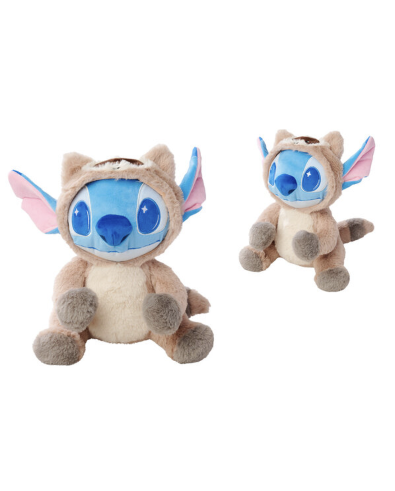 Disney Stitch Raccoon Onesie Knuffel 25 cm