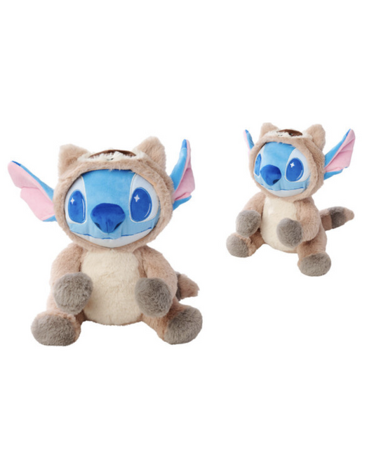 Disney Stitch Raccoon Onesie Knuffel 25 cm