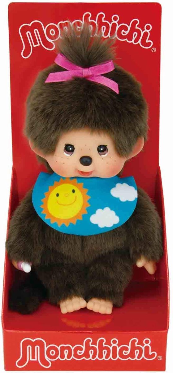 Monchhichi Girl Sleepy Plush