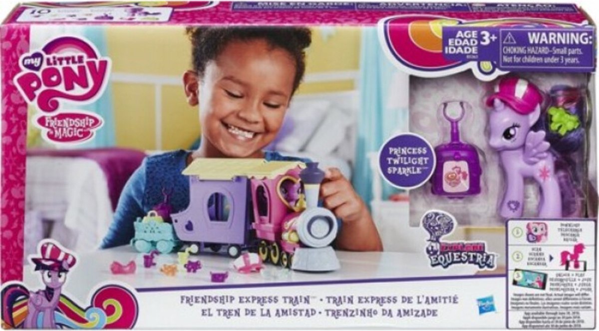 My Little Pony Explore Equestria Friendship Express Train - Hasbro