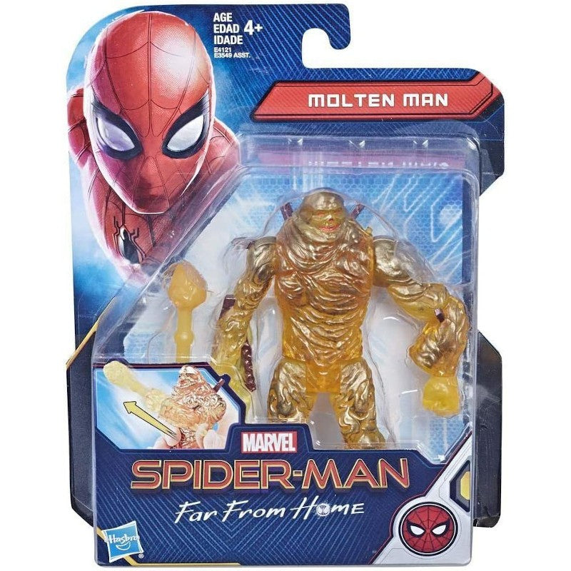 Marvel Spider-Man Far From Home Molten Man 6-Inch Action Figure - Hasbro