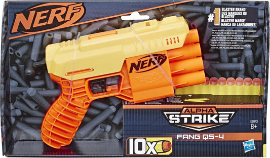 Nerf Alpha Strike Fang QS-4 Blaster - Hasbro
