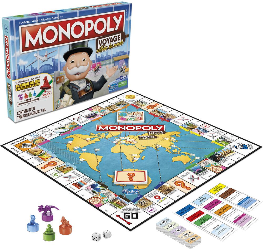 Monopoly Travel Around the World - Hasbro