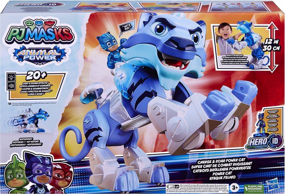 PJ Masks Animal Power Charge and Roar Power Cat - Hasbro