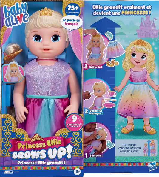 Baby Alive Princess Ellie Grows Up - Hasbro