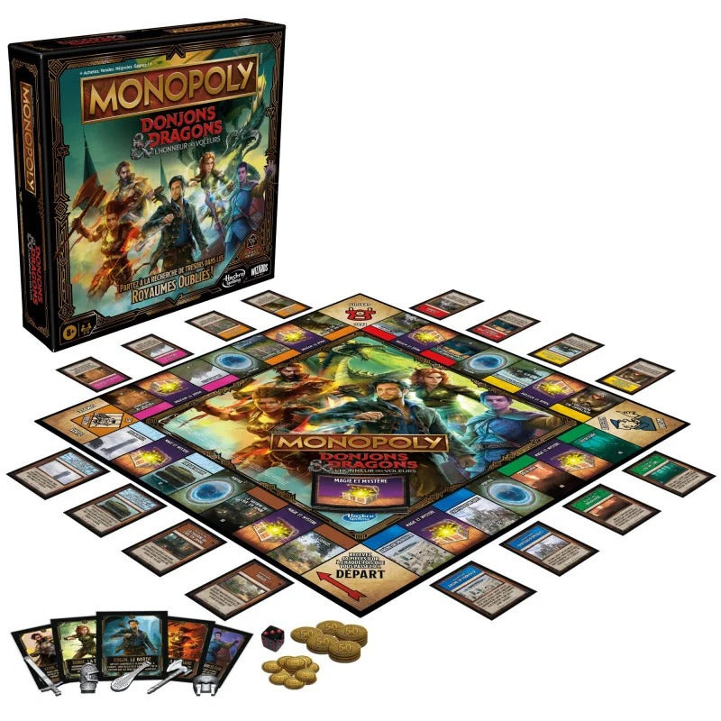 Monopoly Dungeons & Dragons: Honor Among Thieves - Hasbro