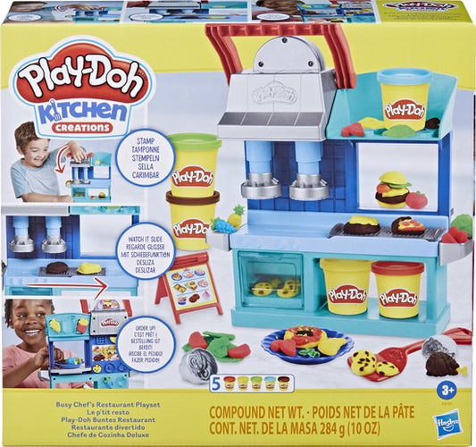 Play-Doh Kitchen Creations Busy Chef's Restaurant Playset - Hasbro