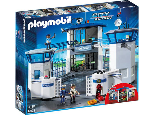 Centre de commandement de la police avec prison Playmobil 6872