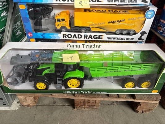 Farm Tractor + Trailer 45 cm