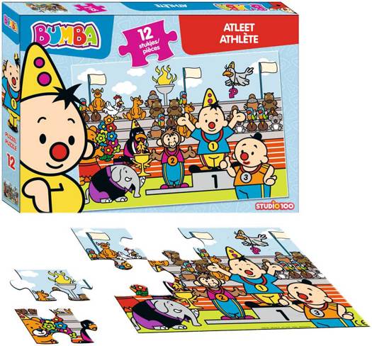 Bumba Puzzle - Athlete, 12 pcs.
