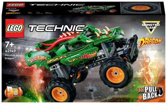 LEGO Technic Monster Jam Dragon 42149