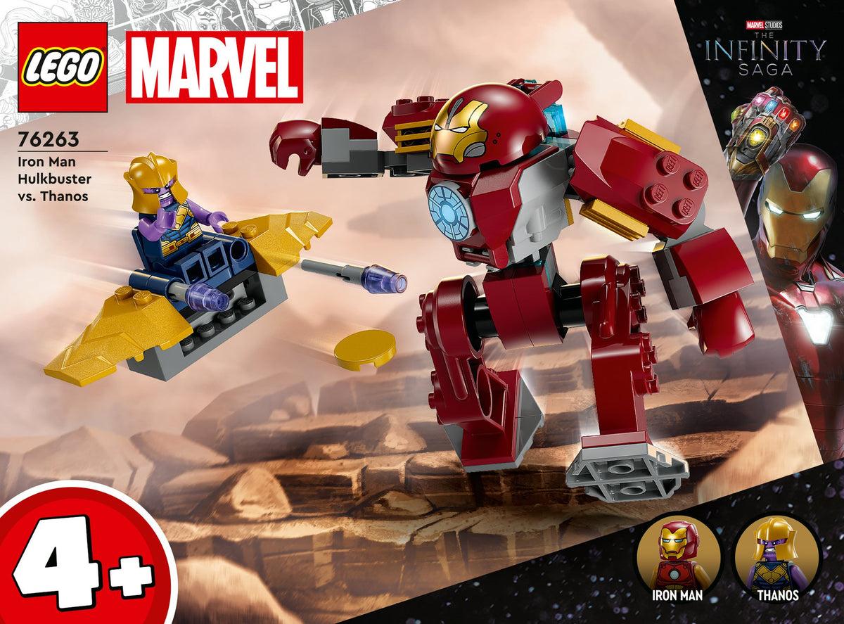 LEGO Marvel Iron Man Hulkbuster vs. Thanos 76263