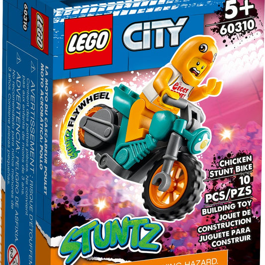 La moto cascadeuse LEGO Chicken 60310