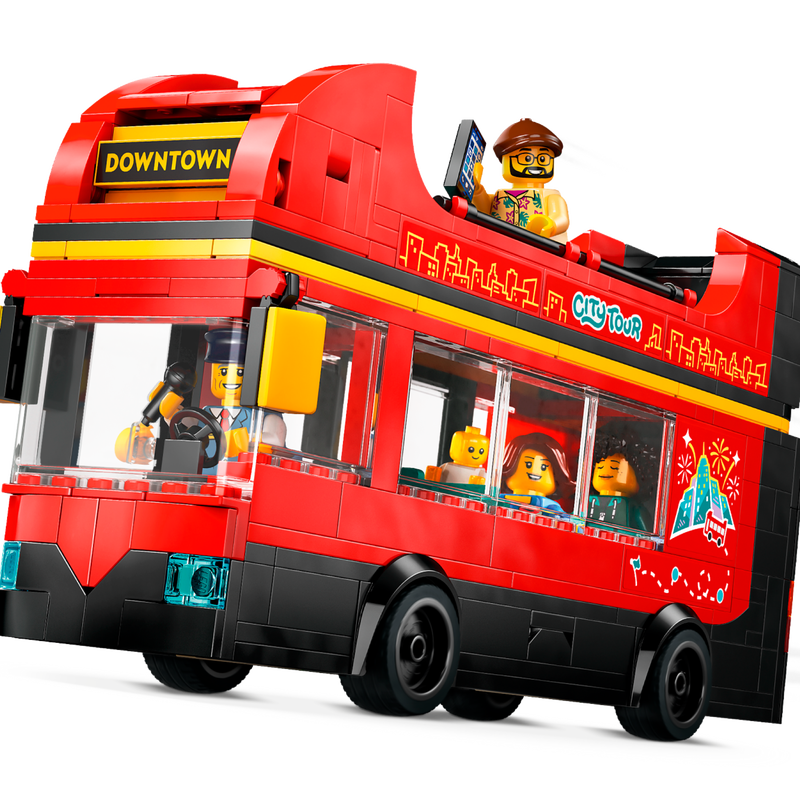 LEGO Bus touristique rouge à deux étages 60407
