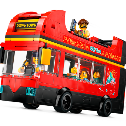 LEGO Bus touristique rouge à deux étages 60407