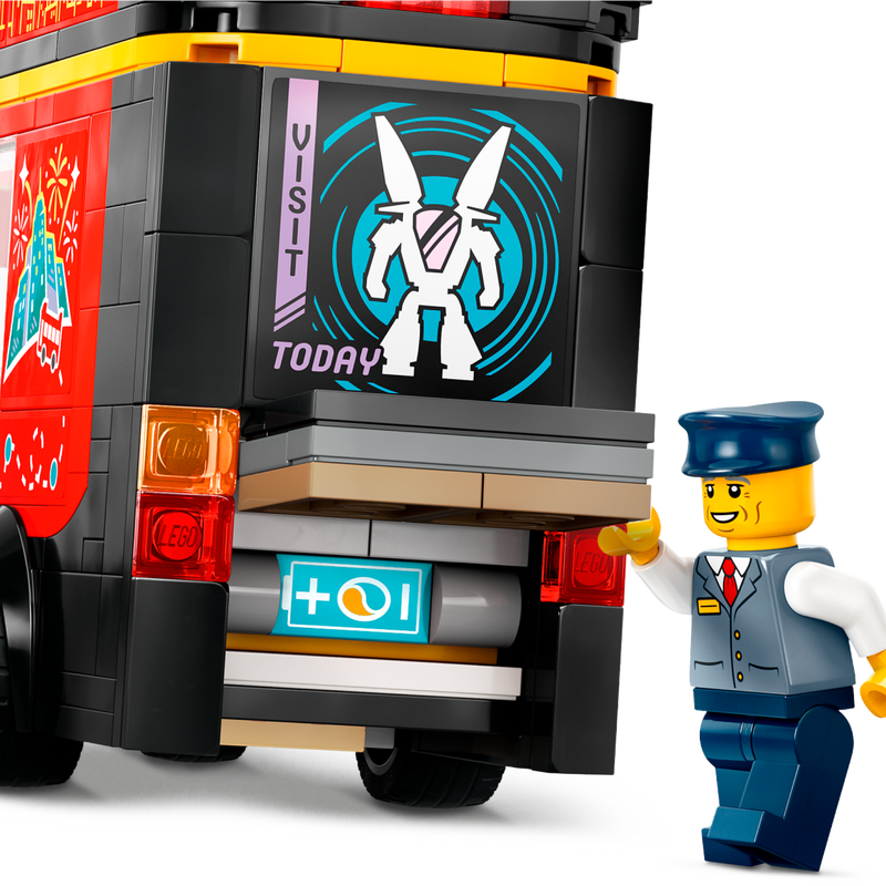 LEGO Bus touristique rouge à deux étages 60407