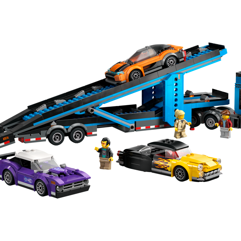 LEGO Car Transporter Truck with Sports Cars 60408