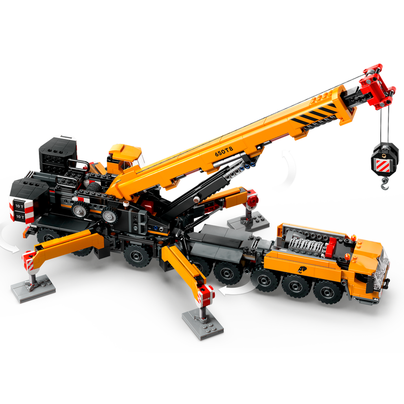 Grue mobile de construction jaune LEGO City 60409