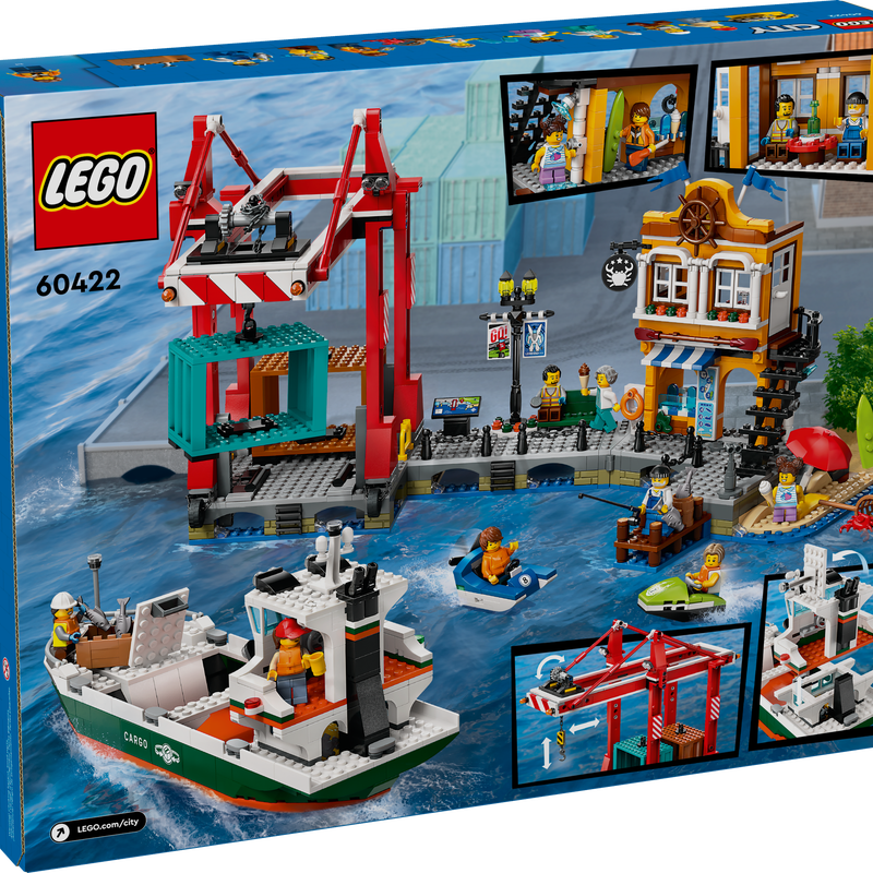 LEGO Seaside Harbor with Cargo Ship 60422