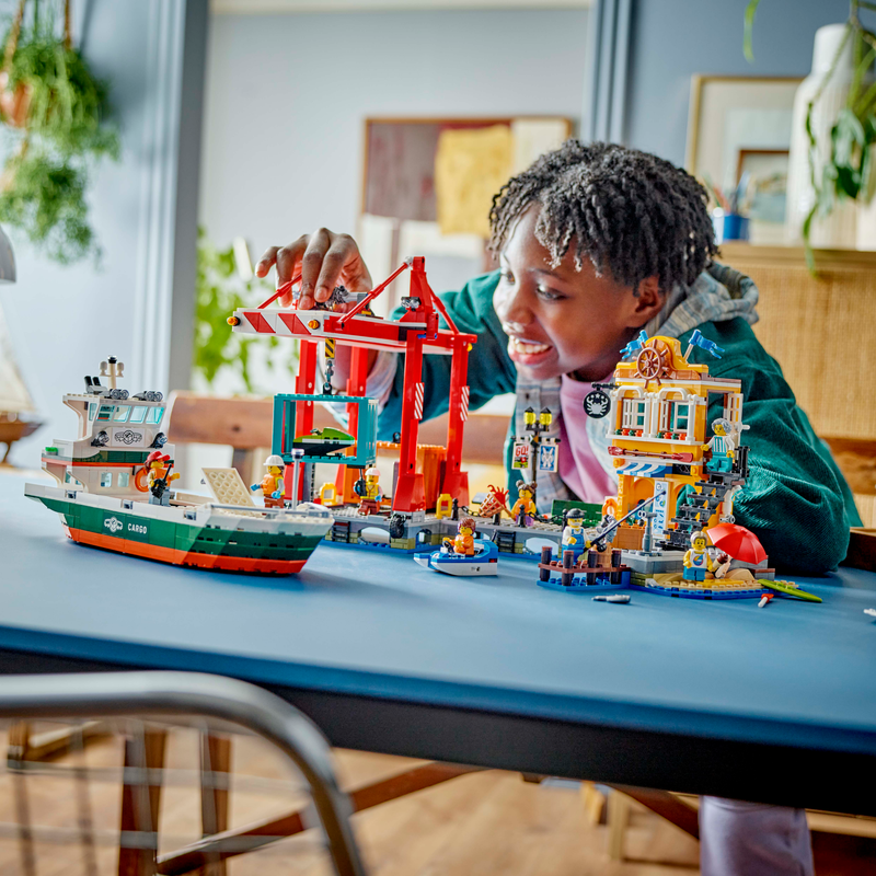 LEGO Seaside Harbor with Cargo Ship 60422