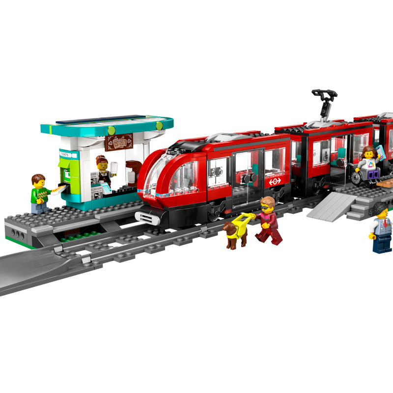 LEGO Downtown Streetcar and Station 60423