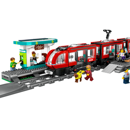 LEGO Downtown Streetcar and Station 60423