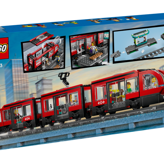 LEGO Downtown Streetcar and Station 60423