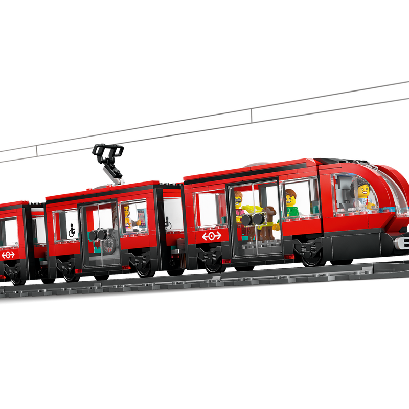 LEGO Downtown Streetcar and Station 60423